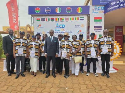 Rotary : Le Gouverneur élu Abou-Bakar Ouattara forme son équipe pour un mandat  2025 - 2026 ambitieux