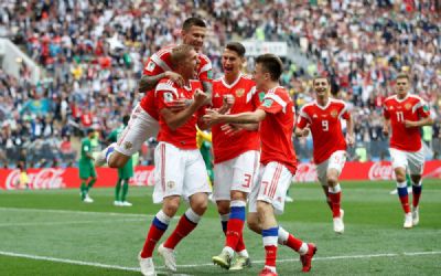Football: La Russie lance son mondial en battant l’Arabie Saoudite (5-0) en ouverture