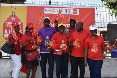 Santé : le District 9101 du Rotary International réaffirme son engagement dans la lutte contre la poliomyélite