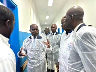 Santé : Le ministre Pierre Dimba satisfait des travaux de rénovation de l'Hôpital Général de San Pedro