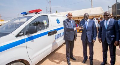 Santé : six ambulances et du matériel biomédical offerts à la région sanitaire du Poro