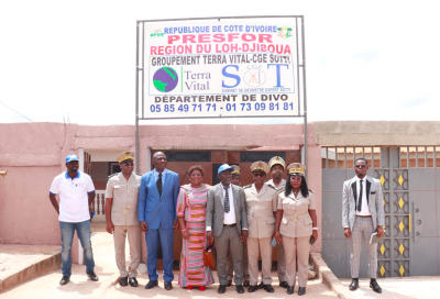 Sécurisation du foncier rural dans le Lôh-Djiboua : les populations engagées à faciliter les opérations de terrain du PRESFOR