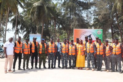 Sécurisation en période de fêtes: 352 agents de la Police maritime déployés sur les plages