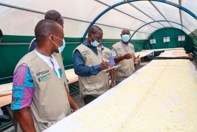 Sécurité alimentaire : le PA-Psouv envisage l'agrandissement de l'unité semi-industrielle de transformation de manioc à Broukro (Bouaké)