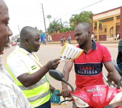 Sécurité routière: la Direction Régionale d'Abengourou poursuit la sensibilisation 