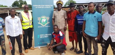 Sécurité routière: les populations de Grand-Morié sensibilisées
