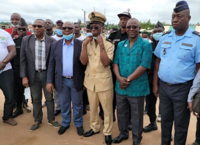 Sécurité routière: Soumahoro Ben N’faly sensibilise dans les gares routières d’Adzopé