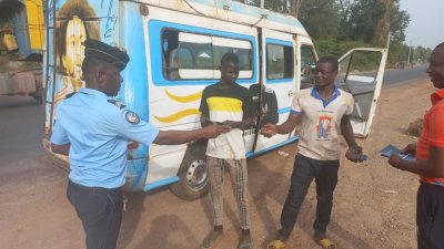 Semaine de la sécurité routière: 1678 véhicules verbalisés au deuxième jour de l’opération