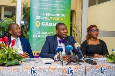 Semaine du jeune avocat:  L’AJA-CI plaide pour  des mesures pour désengorger les prisons et une justice équitable