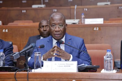 Sénat : Léon Kacou Adom expose les atouts de la création d'une Banque Européenne en Côte d’Ivoire