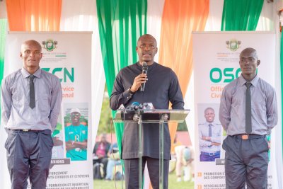 Service civique à Daloa : 500 jeunes formés pour l’insertion socio-professionnelle