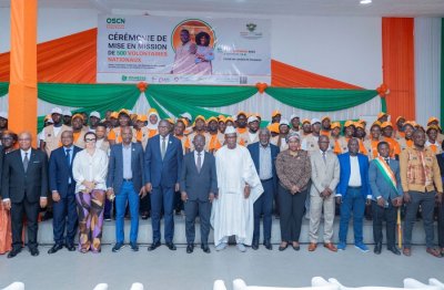 Service civique : Le ministère en charge de la Jeunesse met en mission 500 volontaires nationaux dans 30 mairies à travers le pays