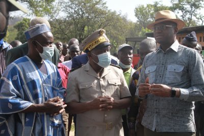Sidi Touré visite les stations d'élevage à Boundiali et Ouangolo
