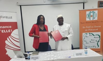 Signature d'une convention pour le financement des artisans