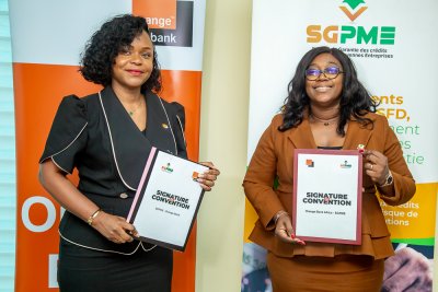 Côte d'Ivoire : Orange Bank Africa et la SGPME mobilisent 17 milliards FCFA pour financer les PME et TPE