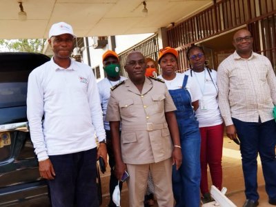 Société : le directeur coordonnateur du PNDC visite plusieurs chantiers dans l’Ouest du pays