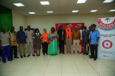 SOLIBRA sensibilise à la sécurité routière à Bouaflé