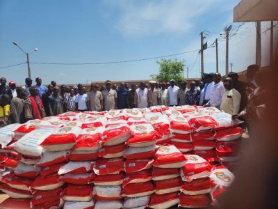 Solidarité et lutte contre le terrorisme :les populations de la région de Kong reçoivent un soutien