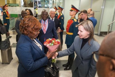 Sommet Russie-Afrique : la cheffe de la diplomatie ivoirienne Nialé Kaba est arrivée à Moscou