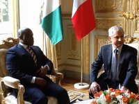 Assemblée nationale : Guillaume Soro reçu par son homologue français Claude Bartolone