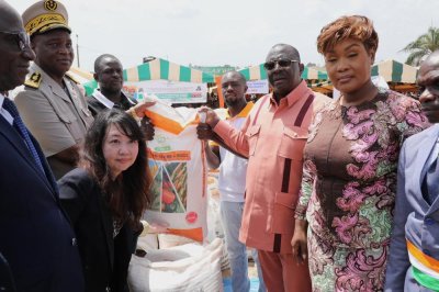 Souveraineté alimentaire : 3 524 riziculteurs de la région du Gôh bénéficiaires de 1 470 tonnes d’engrais et 160 tonnes de semences