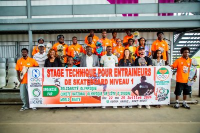 Côte d'ivoire/Sport : Le skateboard renforce son encadrement technique avec un stage de certification des entraîneurs