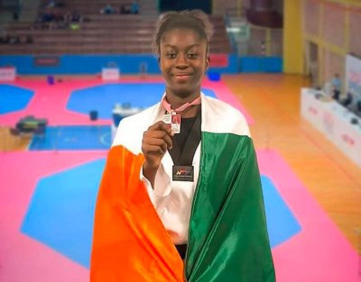 Taekwondo/Open d'Espagne 2024: l'ivoirienne Kimi Laurène Ossin décroche la médaille d'or