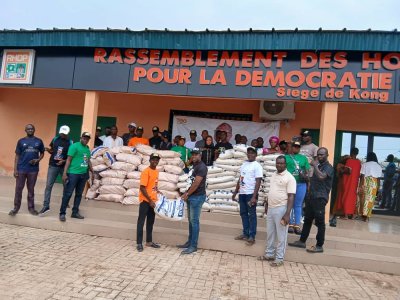 Tchologo: Tene Birahima continue l’opération de solidarité du Ramadan à Ferkessédougou