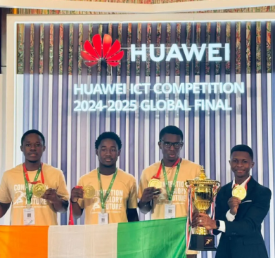 TIC : la Côte d'Ivoire Sacrée Championne du monde en Informatique à la Compétition HUAWEI ICT 2025