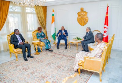 TICAD 8: La délégation ivoirienne conduite par le Premier ministre, Patrick Achi est arrivée à Tunis