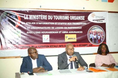 Tourisme : atelier d'appui au profit des promoteurs  d'espaces ludiques et des structures événementielles