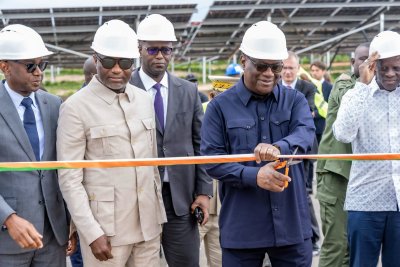 Transition énergétique : Téné Birahima Ouattara inaugure Ferké Solar, d’une puissance installée de 52 Mégawatts-Crête