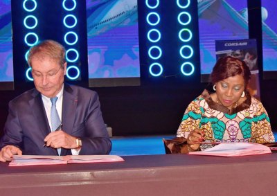 Transport aérien : Plusieurs institutions ivoiriennes renouvellent leur partenariat avec la compagnie Corsair