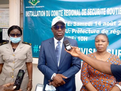 Transports: le Comité local de sécurité routière d'Abengourou installé