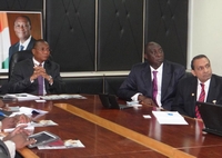 Visite de la délégation américaine au ministre de la poste et des technologies de l’information et de la communication