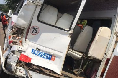 Côte d'Ivoire : Un carambolage fait 11 victimes, dont un blessé grave, à Bingerville (Pompiers)