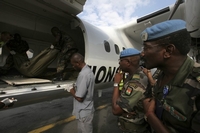 Casques bleus : opération de maintien de la paix