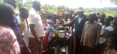 Une association féminine de M’Bahiakro dotée d’un tricycle