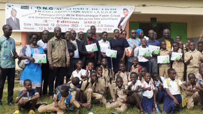 Éducation: une ONG réhabilite la Bibliothèque du Cours Secondaire Méthodiste de Dabou