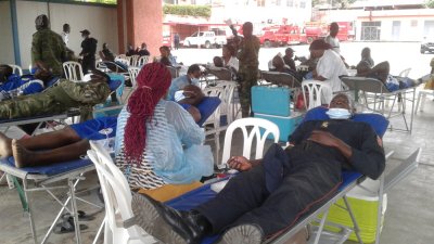 Une opération de collecte de 5 000 poches de sang lancée au sein de l'armée ivoirienne