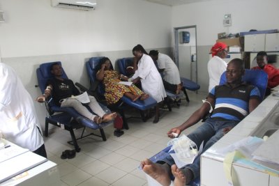La Plateforme des organisations de la société civile d’Agboville organise une opération de don de sang