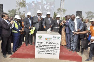 Côte d’Ivoire : lancement des travaux de construction de l’Université de Bondoukou