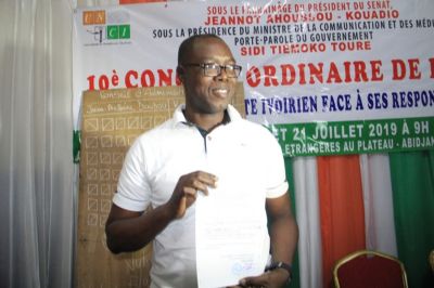 Jean-Claude Coulibaly élu président de l’Union nationale des journalistes de Côte d’Ivoire
