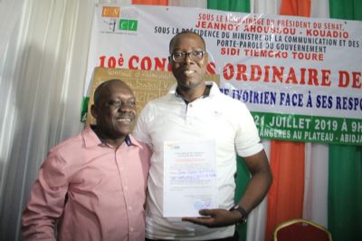 Union Nationale des Journalistes de Côte d’Ivoire (UNJCI) : Jean-Claude Coulibaly élu président du conseil exécutif