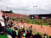 Accueil des Eléphants : le stade Houphouët-Bopigny déjà plein, les populations invitées à rester le long du parcours
