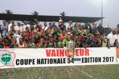 Finale de la coupe nationale (54è édition): l’Africa Sports remporte le trophée devant Tanda