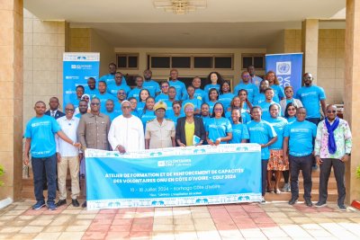 Vie communautaire : des volontaires ivoiriens et étrangers des Nations unies sensibilisés dans le Nord de la Côte d’Ivoire