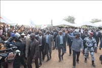 Le Président de la République a animé un meeting à Béoumi au 4ème jour de sa visite d’Etat dans la Région du Gbêkê