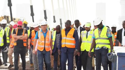 Infrastructure routière : le pont de Cocody opérationnel en avril 2023, assure le ministre Amédé Koffi Kouakou