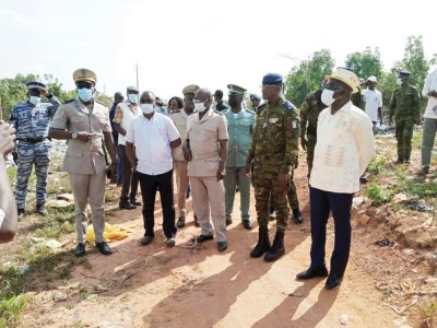 Visite des troupes: Le chef d’Etat-major de l’Armée de terre à Toulépleu